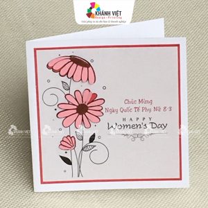 Thiệp chúc mừng ngay 8/3 đẹp, ý nghĩa - 8