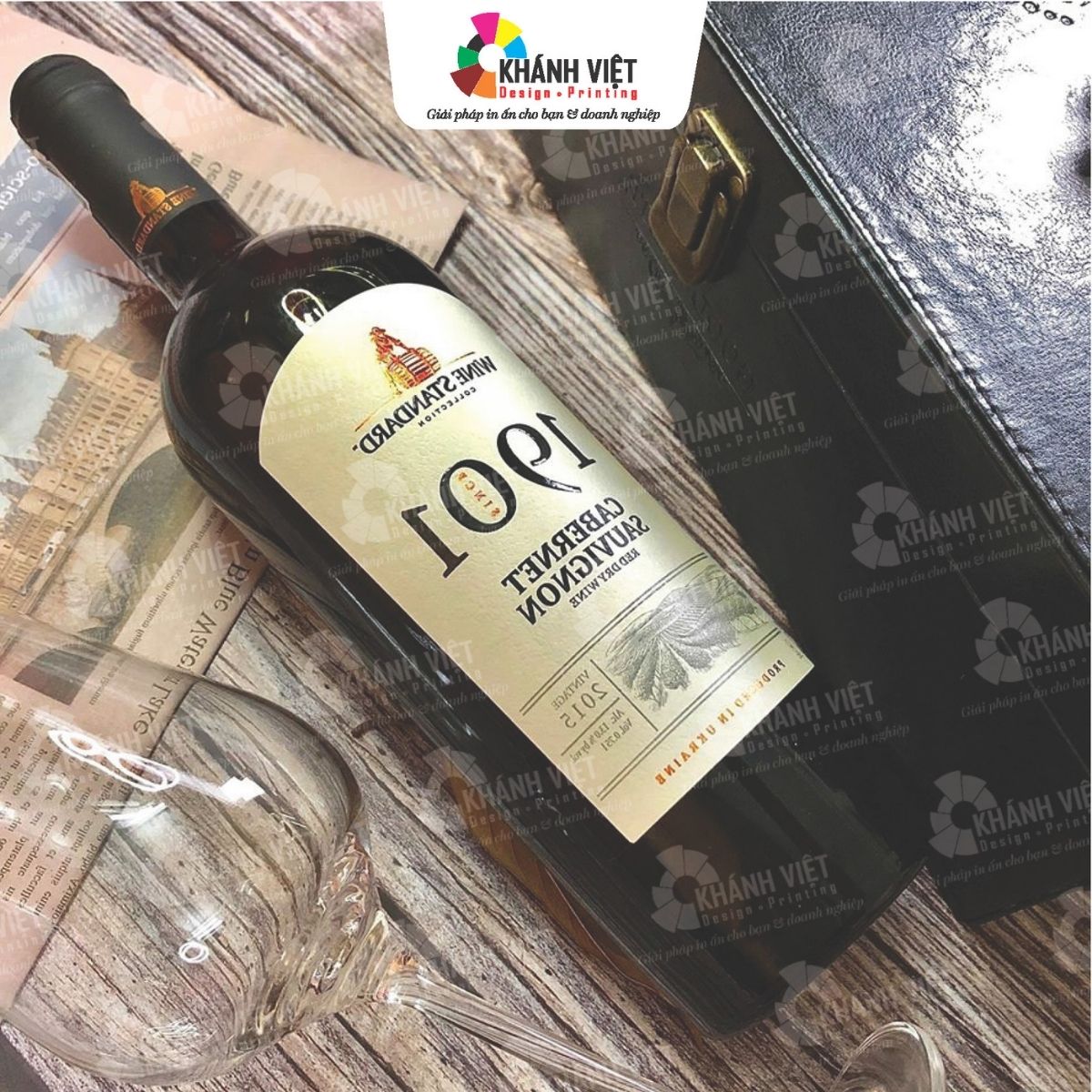 Tem dán chai, lọ thủy tinh bắt mắt - 19