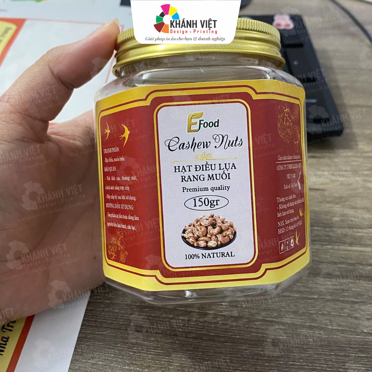 Tem dán chai, lọ thủy tinh bắt mắt - 2