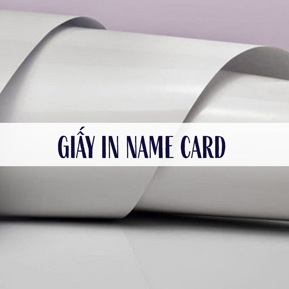 Giấy in card visit