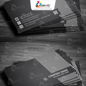 Danh thiếp chữ trắng đẹp, nổi bật - 19