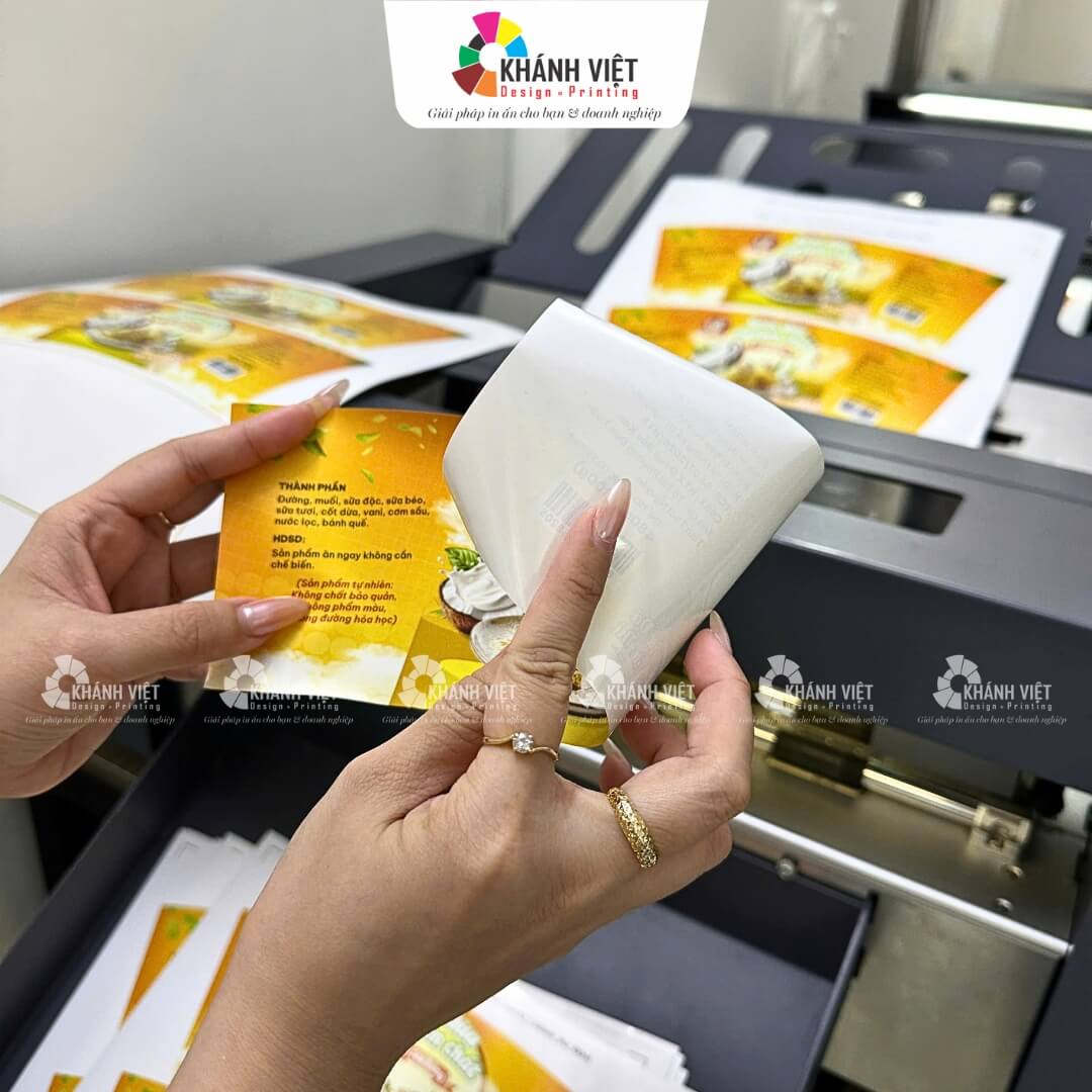 Tem nhãn dán chất lượng cao