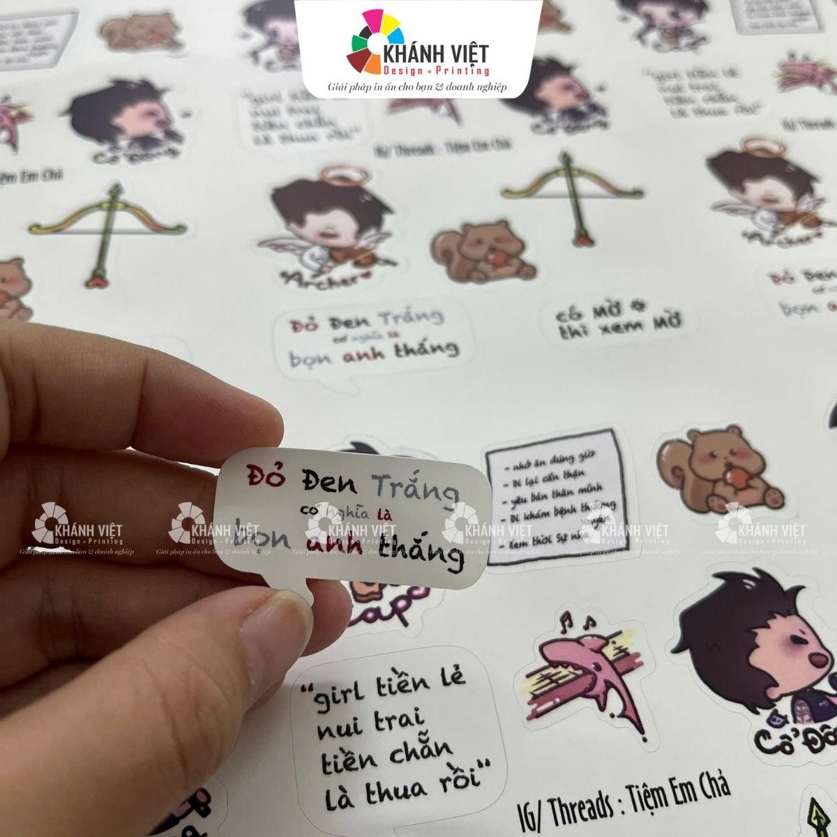 Mẫu sticker hình chữ, câu nói đẹp - 13