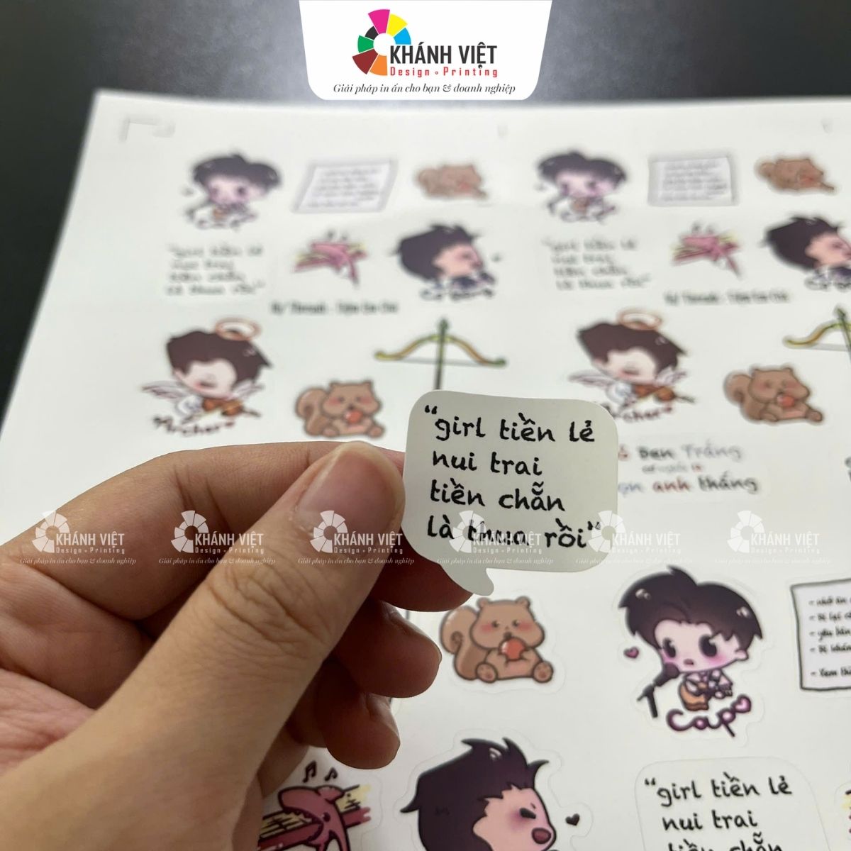 Mẫu sticker hình chữ, câu nói đẹp - 14