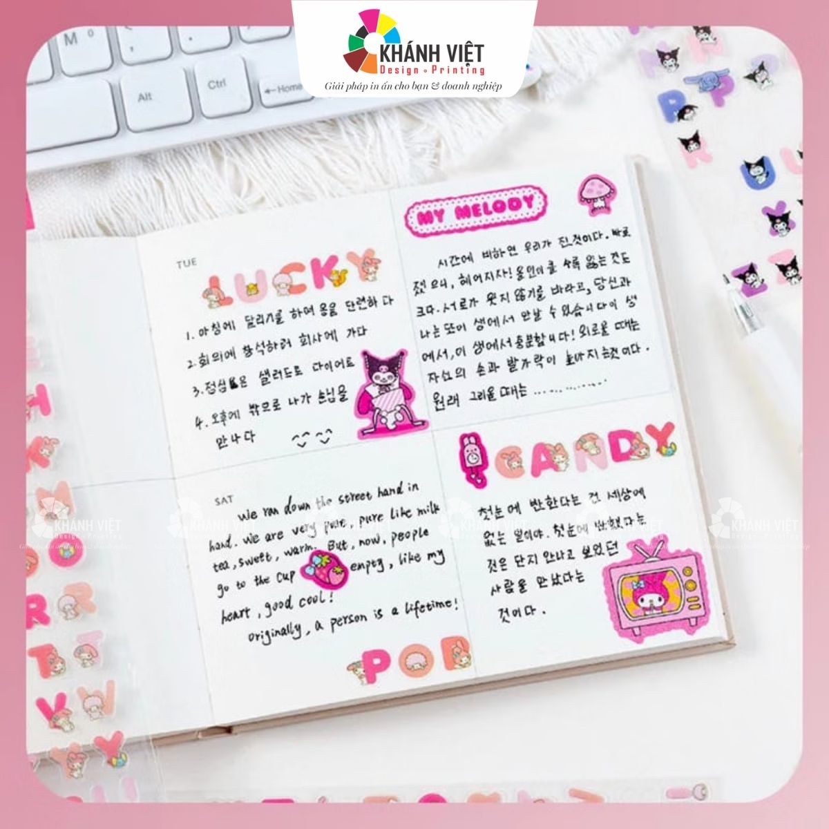 Mẫu sticker hình chữ, câu nói đẹp - 26