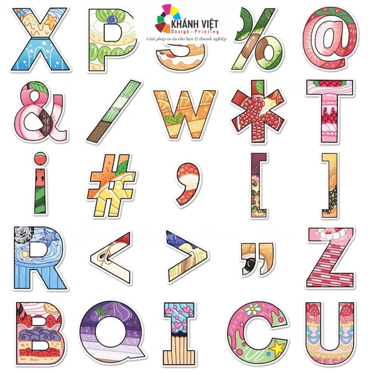 Mẫu sticker hình chữ, câu nói đẹp - 39