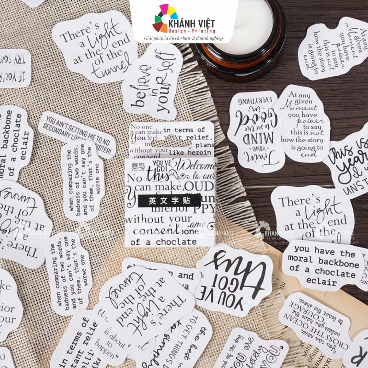 Mẫu sticker hình chữ, câu nói đẹp - 44