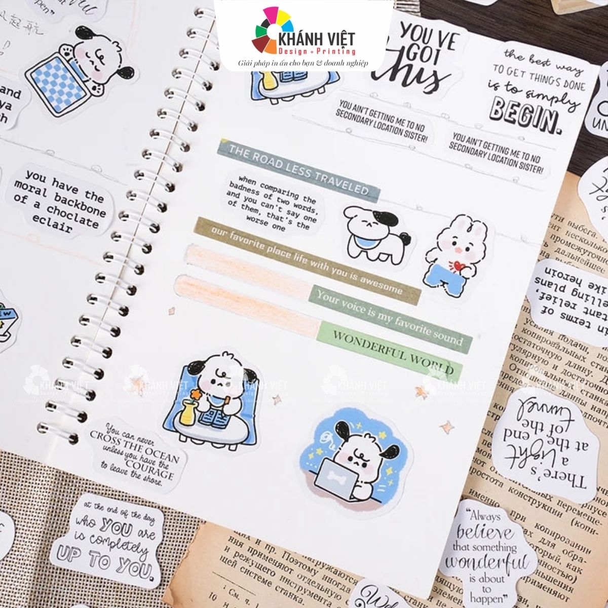 Mẫu sticker hình chữ, câu nói đẹp - 46