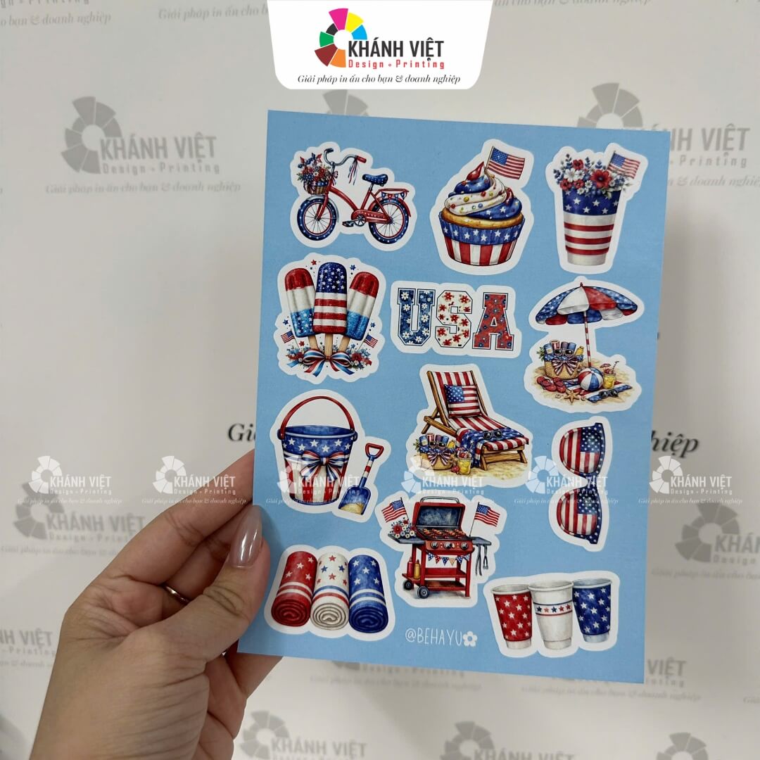 in sticker nhan dan