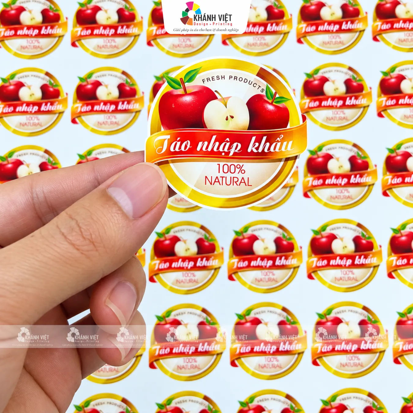 In decal dán nhựa sữa