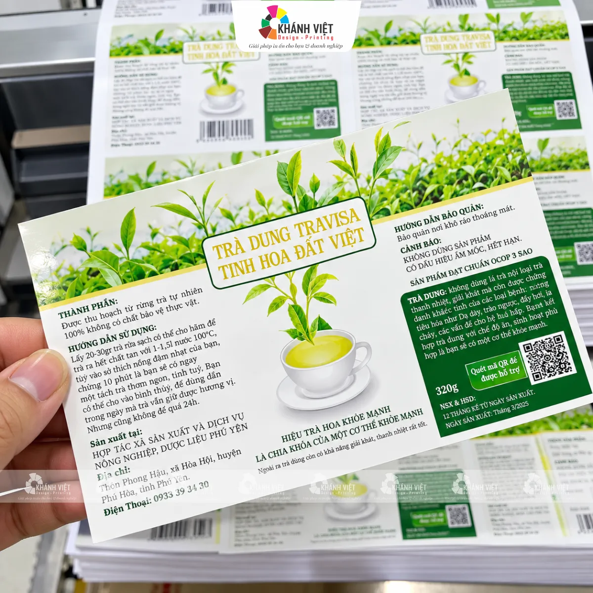 In decal gấp bằng máy in kỹ thuật số