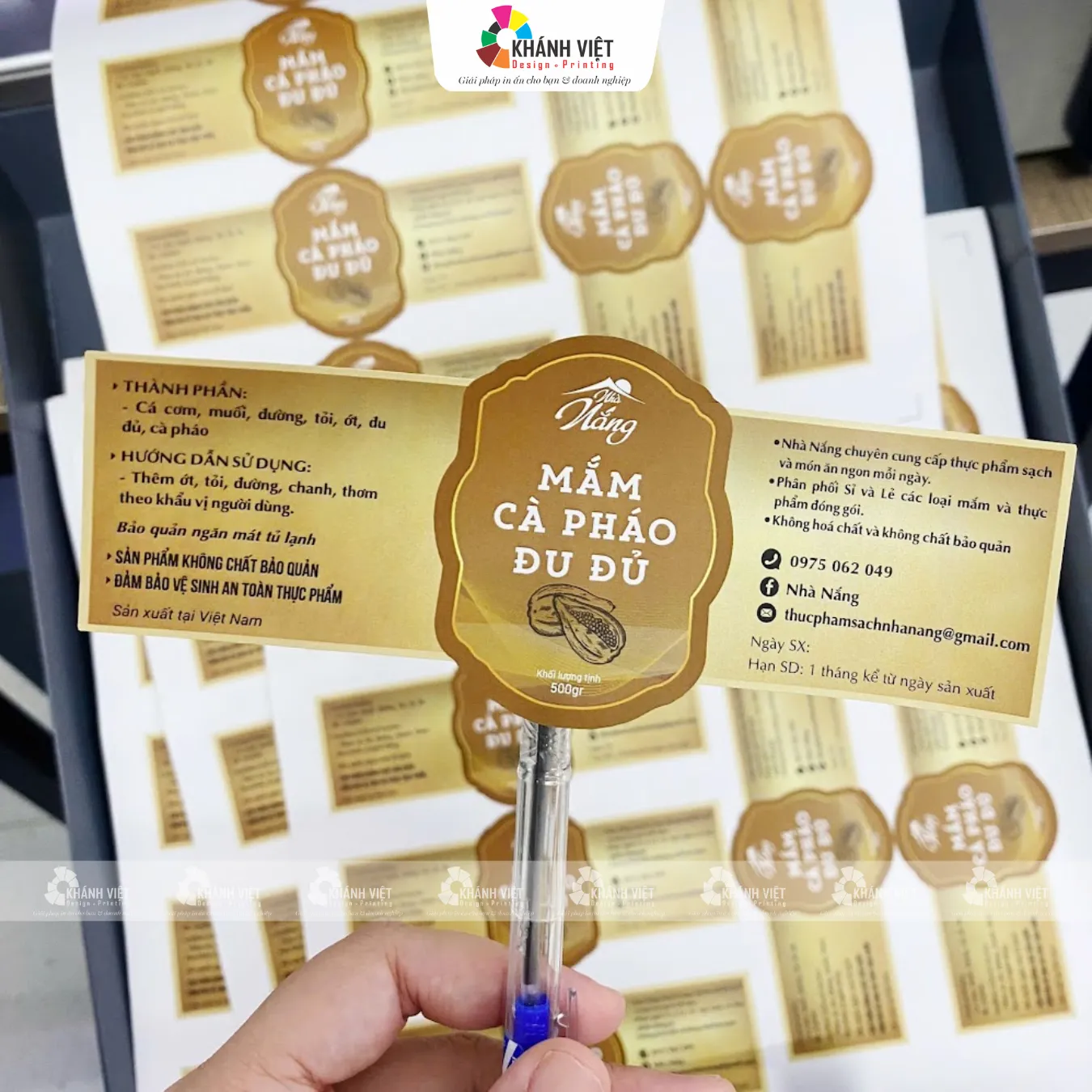 In decal lấy liền giá rẻ