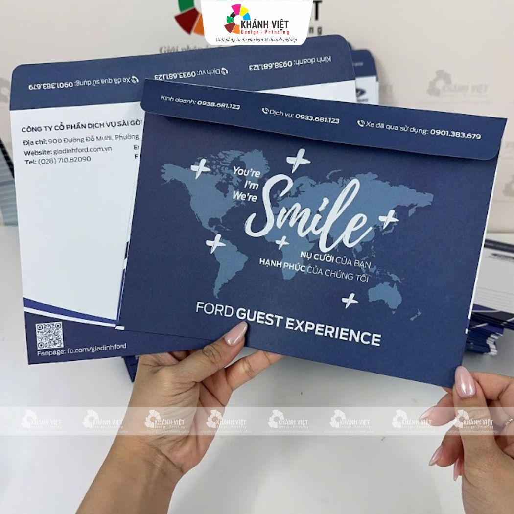 Chất liệu giấy được dùng để in thiệp event sang trọng, cuốn hút