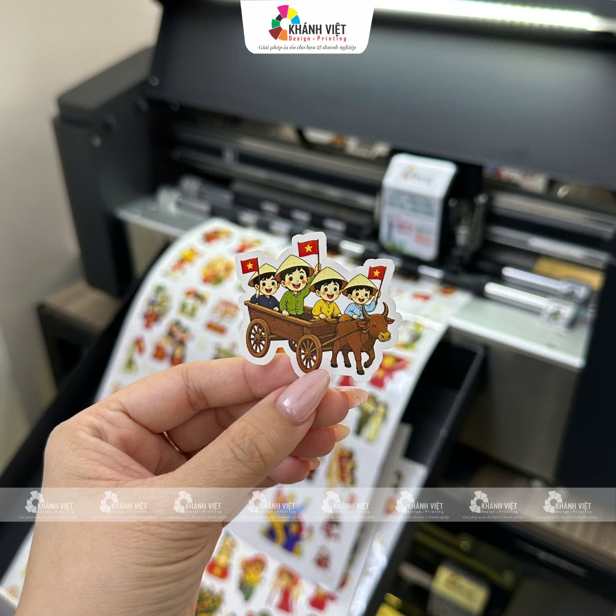 Sticker quốc khánh đẹp, ấn tượng - M018
