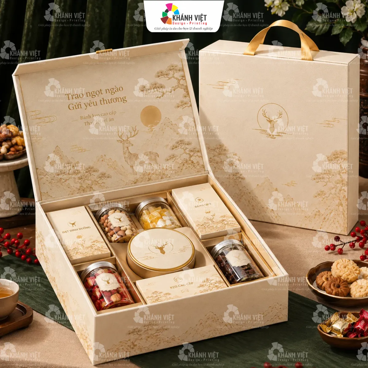 Hộp bánh kẹo quà tặng đối tác