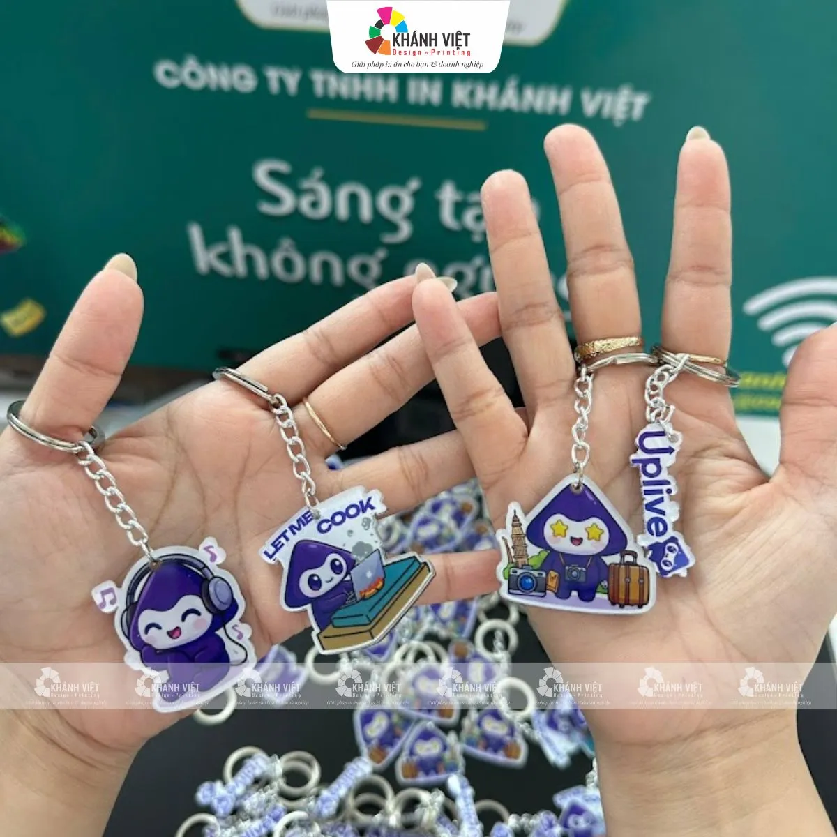 Xu hướng in móc khóa hiện nay