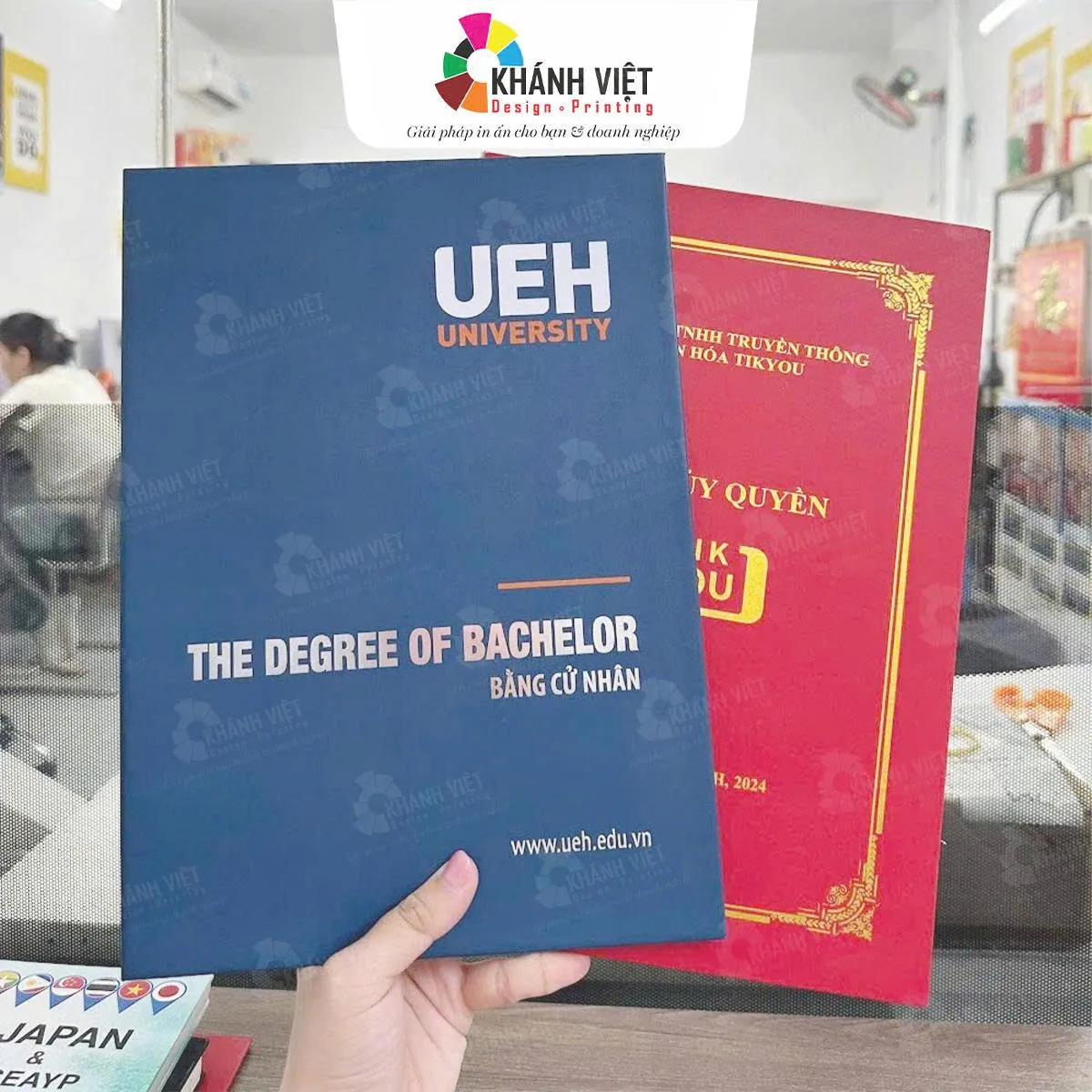 Kỹ thuật ép kim lên bìa folder