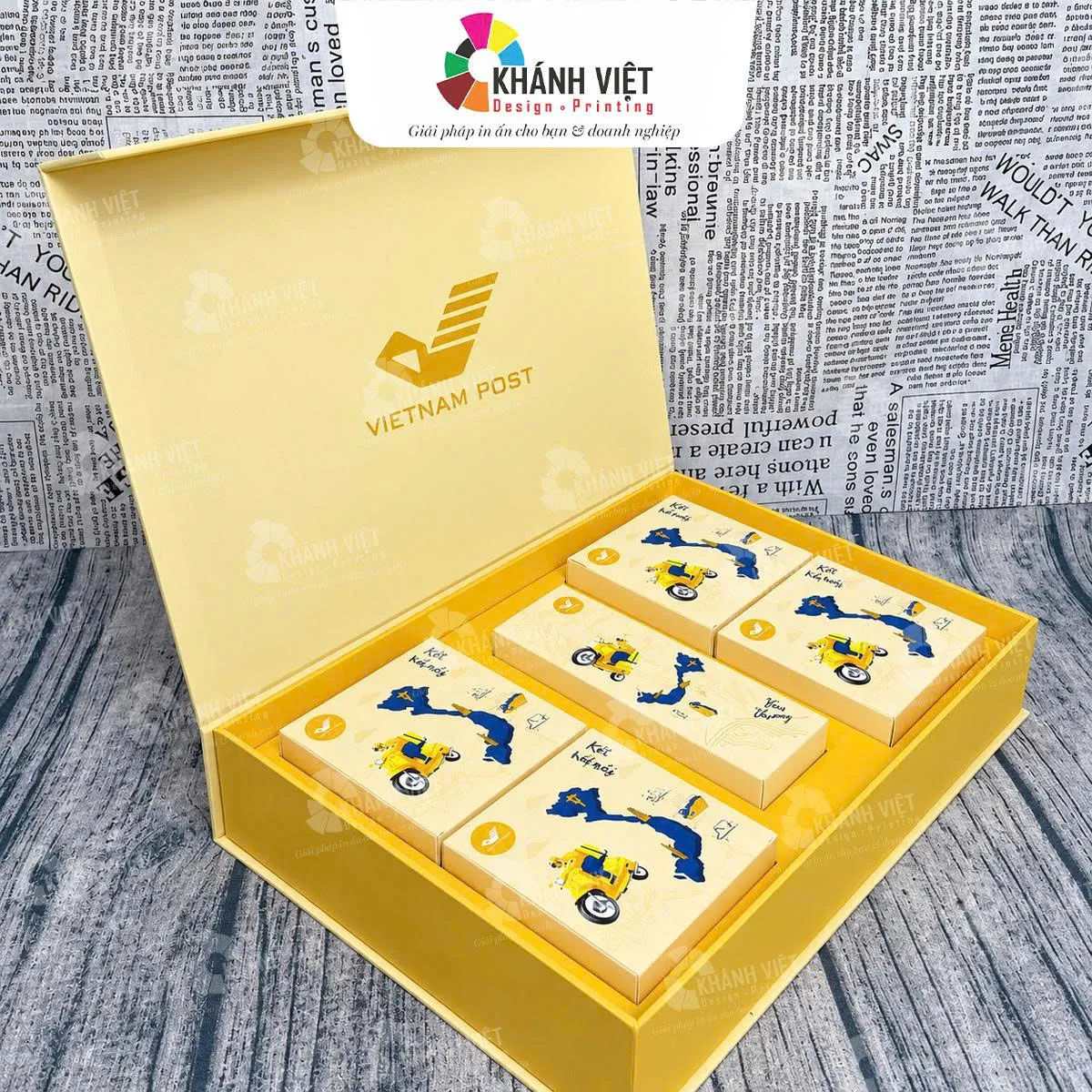 Mẫu thiết kế in hộp giấy số lượng ít