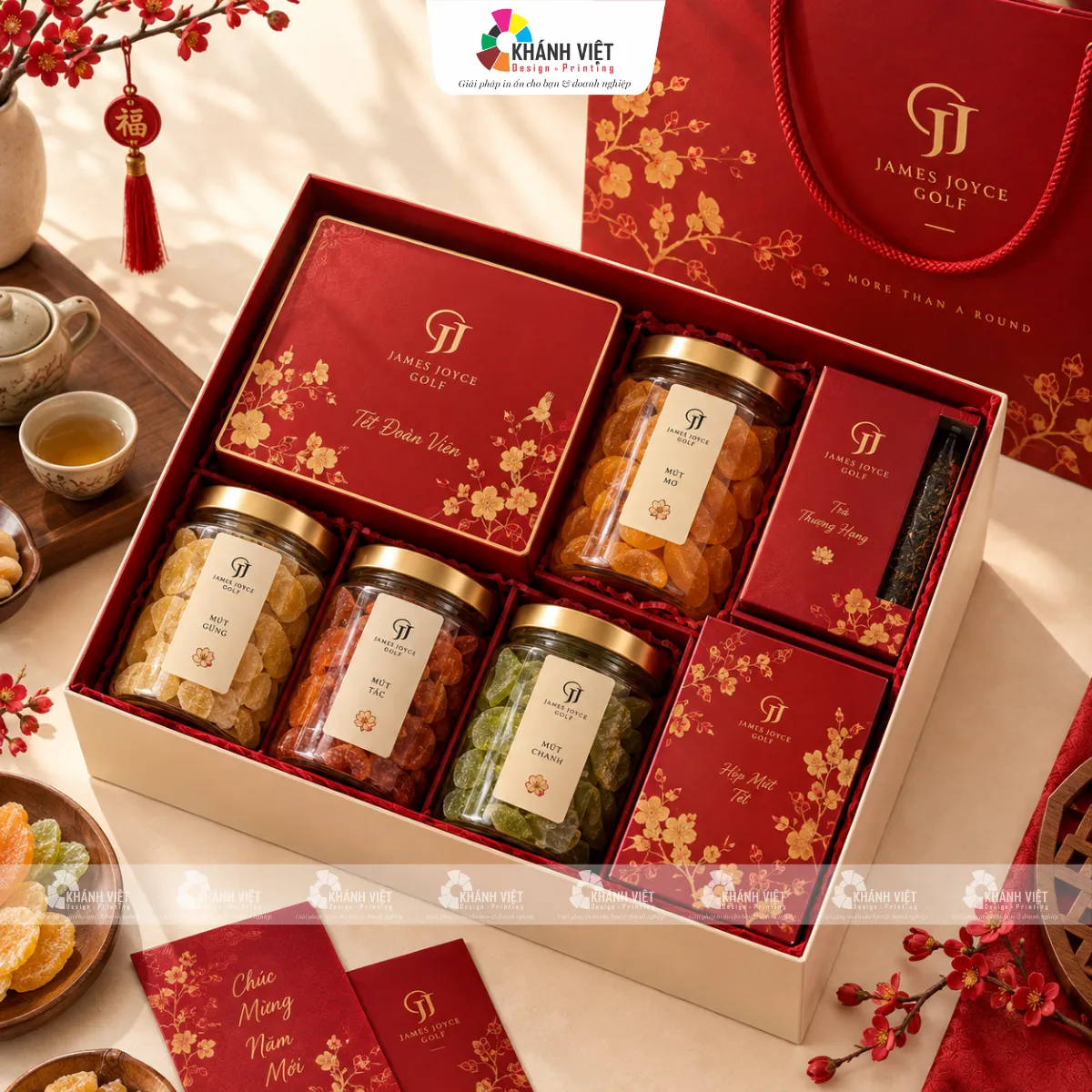 Xưởng in hộp quà tặng tết